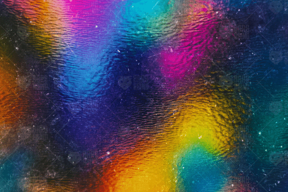 Abstract Rainbow Disco Background: A Vibrant Design Asset for Creative and Commercial Projects