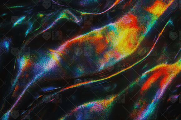 Abstract Rainbow Folded Background: A Bold Visual Resource
