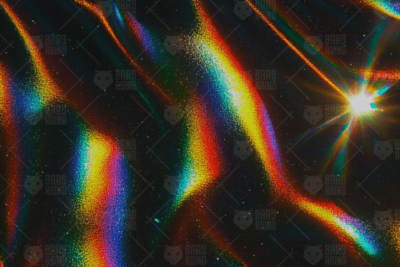 Abstract Rainbow Grain Glare Background: Strategic Visual Depth for Modern Design Projects