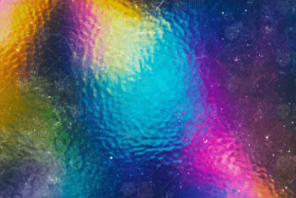 Enhance Your Digital Projects with Abstract Rainbow Luminous Background