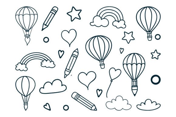 Hand Drawn Kids Doodle Icon Set: A Practical Design Resource for Creative Projects