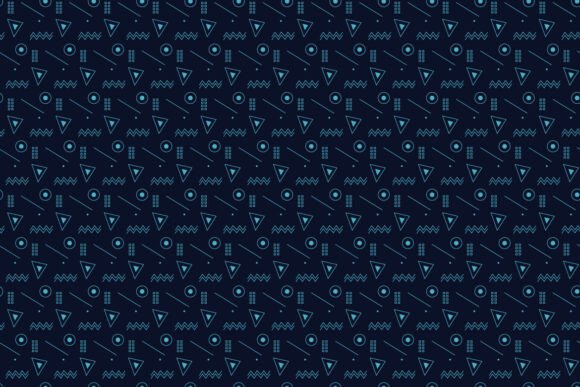 Memphis Micro Motifs Seamless Pattern: A Bold Design Tool for Modern Creatives